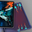 Multi-folding Shockproof TPU Protective Case for iPad Pro 11 inch (2018), with Holder & Pen Slot (Rose Gold)