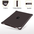Highly Transparent TPU Full Thicken Corners Shockproof Protective Case for iPad Pro 12.9 (2017) & (2015) (Black)