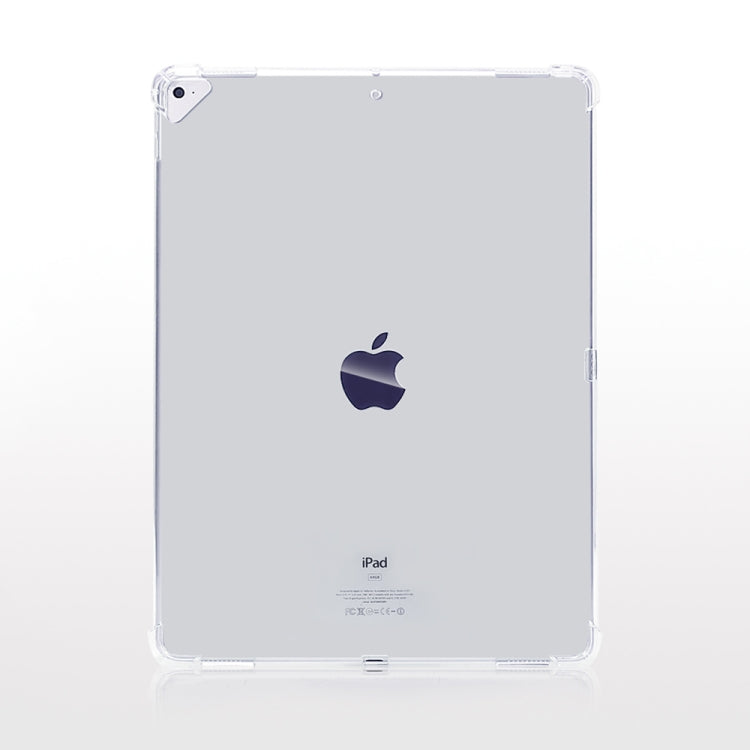 Highly Transparent TPU Full Thicken Corners Shockproof Protective Case for iPad Pro 12.9 (2017) & (2015) (Transparent)