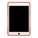 Tire Texture TPU+PC Shockproof Case for iPad Mini 2019, with Holder (Orange)