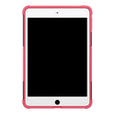 Tire Texture TPU+PC Shockproof Case for iPad Mini 2019, with Holder (Pink)