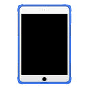 Tire Texture TPU+PC Shockproof Case for iPad Mini 2019, with Holder (Blue)