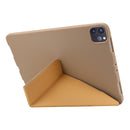For iPad Pro 11 (2020) TPU Horizontal Deformation Flip Leather Tablet Case with Holder (Champagne Gold)