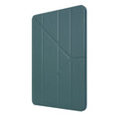 For iPad Pro 11 (2020) TPU Horizontal Deformation Flip Leather Tablet Case with Holder (Dark Green)