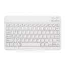 X-11B Skin Plain Texture Detachable Bluetooth Keyboard Tablet Case for iPad Pro 11 inch 2020 / 2018, with Pen Slot (Blue)