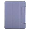 Horizontal Flip Ultra-thin Fixed Buckle Magnetic PU Leather Tablet Case With Three-folding Holder & Sleep / Wake-up Function For iPad Pro 11 (2021) / iPad Pro 11 inch (2020) / Pro 11 2018 / Air 2020 10.9(Purple)