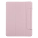 Horizontal Flip Ultra-thin Fixed Buckle Magnetic PU Leather Tablet Case With Three-folding Holder & Sleep / Wake-up Function For iPad Pro 11 (2021) / iPad Pro 11 inch (2020) / Pro 11 2018 / Air 2020 10.9(Rose Gold)