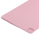 Horizontal Flip Ultra-thin Fixed Buckle Magnetic PU Leather Tablet Case With Three-folding Holder & Sleep / Wake-up Function For iPad Pro 11 (2021) / iPad Pro 11 inch (2020) / Pro 11 2018 / Air 2020 10.9(Light Pink)