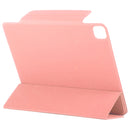 Horizontal Flip Ultra-thin Fixed Buckle Magnetic PU Leather Tablet Case With Three-folding Holder & Sleep / Wake-up Function For iPad Pro 11 (2021) / iPad Pro 11 inch (2020) / Pro 11 2018 / Air 2020 10.9(Pink)