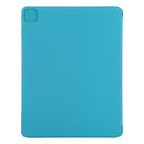 Horizontal Flip Ultra-thin Fixed Buckle Magnetic PU Leather Tablet Case With Three-folding Holder & Sleep / Wake-up Function For iPad Pro 11 (2021) / iPad Pro 11 inch (2020) / Pro 11 2018 / Air 2020 10.9(Sky Blue)
