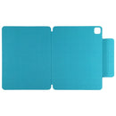 Horizontal Flip Ultra-thin Fixed Buckle Magnetic PU Leather Tablet Case With Three-folding Holder & Sleep / Wake-up Function For iPad Pro 11 (2021) / iPad Pro 11 inch (2020) / Pro 11 2018 / Air 2020 10.9(Sky Blue)
