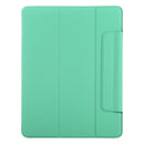 Horizontal Flip Ultra-thin Fixed Buckle Magnetic PU Leather Tablet Case With Three-folding Holder & Sleep / Wake-up Function For iPad Pro 11 (2021) / iPad Pro 11 inch (2020) / Pro 11 2018 / Air 2020 10.9(Light Green)