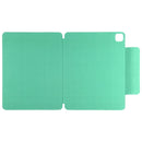 Horizontal Flip Ultra-thin Fixed Buckle Magnetic PU Leather Tablet Case With Three-folding Holder & Sleep / Wake-up Function For iPad Pro 11 (2021) / iPad Pro 11 inch (2020) / Pro 11 2018 / Air 2020 10.9(Light Green)