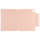 Horizontal Flip Ultra-thin Fixed Buckle Magnetic PU Leather Tablet Case With Three-folding Holder & Sleep / Wake-up Function For iPad Pro 11 (2021) / iPad Pro 11 inch (2020) / Pro 11 2018 / Air 2020 10.9(Gold)