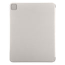 Horizontal Flip Ultra-thin Fixed Buckle Magnetic PU Leather Tablet Case With Three-folding Holder & Sleep / Wake-up Function For iPad Pro 11 (2021) / iPad Pro 11 inch (2020) / Pro 11 2018 / Air 2020 10.9(Grey)