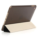 Pure Color Merge Horizontal Flip Leather Case for iPad Mini (2019) / iPad Mini 4, with Holder (Black)