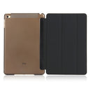 Pure Color Merge Horizontal Flip Leather Case for iPad Mini (2019) / iPad Mini 4, with Holder (Black)