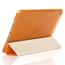Pure Color Merge Horizontal Flip Leather Case for iPad Mini (2019) / iPad Mini 4, with Holder (Orange)