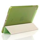 Pure Color Merge Horizontal Flip Leather Case for iPad Mini (2019) / iPad Mini 4, with Holder (Green)