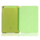 Pure Color Merge Horizontal Flip Leather Case for iPad Mini (2019) / iPad Mini 4, with Holder (Green)