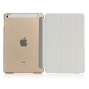Pure Color Merge Horizontal Flip Leather Case for iPad Mini (2019) / iPad Mini 4, with Holder (Grey)