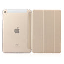 Pure Color Merge Horizontal Flip Leather Case for iPad Mini (2019) / iPad Mini 4, with Holder (Gold)