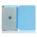 Pure Color Merge Horizontal Flip Leather Case for iPad Mini (2019) / iPad Mini 4, with Holder (Blue)