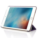 Pure Color Merge Horizontal Flip Leather Case for iPad Mini (2019) / iPad Mini 4, with Holder (Purple)