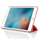Pure Color Merge Horizontal Flip Leather Case for iPad Mini (2019) / iPad Mini 4, with Holder (Red)