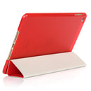 Pure Color Merge Horizontal Flip Leather Case for iPad Mini (2019) / iPad Mini 4, with Holder (Red)