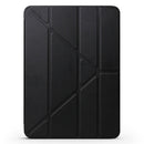 Millet Texture PU+ Silica Gel Full Coverage Leather Case for iPad Air (2019) / iPad Pro 10.5 inch, with Multi-folding Holder(Black)