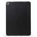 Millet Texture PU+ Silica Gel Full Coverage Leather Case for iPad Air (2019) / iPad Pro 10.5 inch, with Multi-folding Holder(Black)