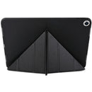 Millet Texture PU+ Silica Gel Full Coverage Leather Case for iPad Air (2019) / iPad Pro 10.5 inch, with Multi-folding Holder(Black)