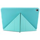 Millet Texture PU+ Silica Gel Full Coverage Leather Case for iPad Air (2019) / iPad Pro 10.5 inch, with Multi-folding Holder(Green)