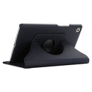 For Huawei MediaPad M5 8.4 inch Litchi Texture PU Leather Case with Rotated Holder & Sleep / Wake-up Function(Black)