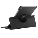 For Huawei MediaPad M5 10.8 inch Litchi Texture PU Leather Case with Rotated Holder & Sleep / Wake-up Function (Black)