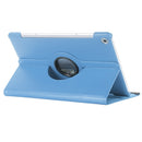 For Huawei MediaPad M5 10.8 inch Litchi Texture PU Leather Case with Rotated Holder & Sleep / Wake-up Function (Blue)