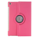 For Huawei MediaPad M5 10.8 inch Litchi Texture PU Leather Case with Rotated Holder & Sleep / Wake-up Function (Magenta)