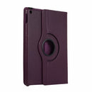For iPad 10.2 / iPad Air 2019 10.5 / iPad 10.2 2020 Litchi Texture Horizontal Flip 360 Degrees Rotation Leather Case(Purple)
