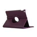 For iPad 10.2 / iPad Air 2019 10.5 / iPad 10.2 2020 Litchi Texture Horizontal Flip 360 Degrees Rotation Leather Case(Purple)