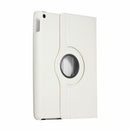 For iPad 10.2 / iPad Air 2019 10.5 / iPad 10.2 2020 Litchi Texture Horizontal Flip 360 Degrees Rotation Leather Case(White)