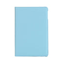 Litchi Texture Horizontal Flip 360 Degrees Rotation Leather Case for iPad Mini 2019, with Holder & Sleep / Wake-up Function (Blue)
