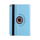 Litchi Texture Horizontal Flip 360 Degrees Rotation Leather Case for iPad Mini 2019, with Holder & Sleep / Wake-up Function (Blue)