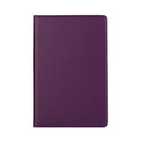 Litchi Texture Horizontal Flip 360 Degrees Rotation Leather Case for iPad Mini 2019, with Holder & Sleep / Wake-up Function (Purple)