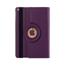 Litchi Texture Horizontal Flip 360 Degrees Rotation Leather Case for iPad Mini 2019, with Holder & Sleep / Wake-up Function (Purple)