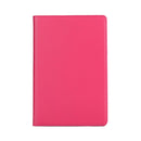 Litchi Texture Horizontal Flip 360 Degrees Rotation Leather Case for iPad Mini 2019, with Holder & Sleep / Wake-up Function (Rose Red)