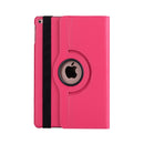 Litchi Texture Horizontal Flip 360 Degrees Rotation Leather Case for iPad Mini 2019, with Holder & Sleep / Wake-up Function (Rose Red)