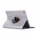 Litchi Texture Horizontal Flip 360 Degrees Rotation Leather Case for iPad Mini 2019, with Holder & Sleep / Wake-up Function (Silver)