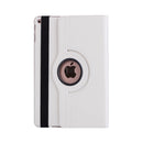Litchi Texture Horizontal Flip 360 Degrees Rotation Leather Case for iPad Mini 2019, with Holder & Sleep / Wake-up Function (White)