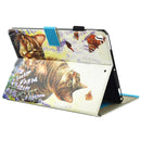 For iPad Pro 10.5 inch Cats and Butterflies Pattern Horizontal Flip Leather Protective Case with Holder & Card Slots & Sleep